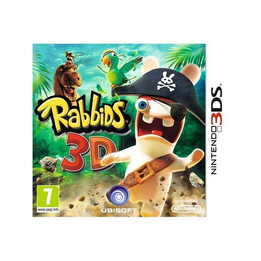 Rabbids 3D - Nintendo 3DS - Action / äventyr