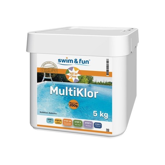Swim &amp; Fun MultiKlor Maxi Tab 200 g 5 kg