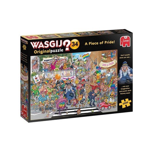 Jumbo Wasgij Original puzzle 34: A Piece of Pride! (1000