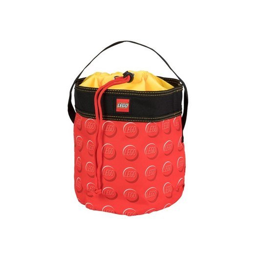 Euromic LEGO STORAGE Cinch bucket red 22x20x20cm 6.3 L