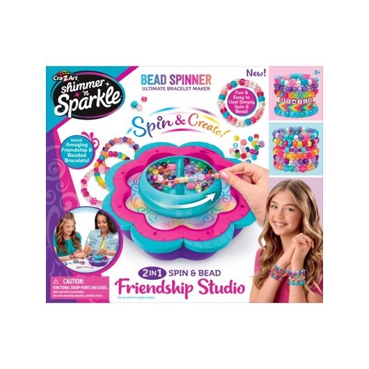 Shimmer n Sparkle  SPIN AND BEAD BRACELET STUDIO