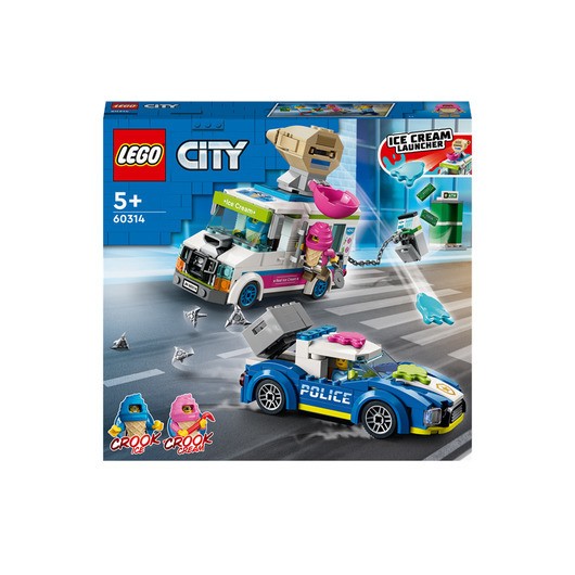 LEGO City 60314 Polisjakt efter glassbil