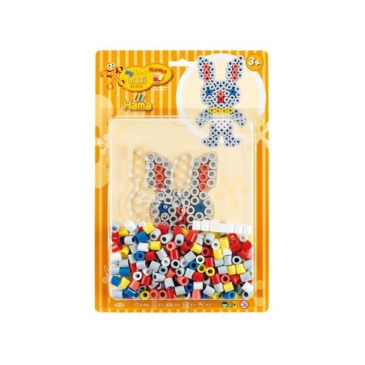Hama Iron on bead set Maxi - Rabbit 250 pcs.