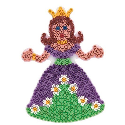 Hama Ironing Beads Pegboard-Princess