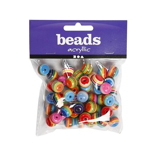 Creativ Company Beads Rainbow Multi Mix