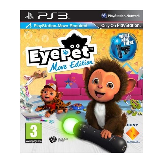 Eyepet Move Edition - Sony PlayStation 3 - Simulering - husdjur