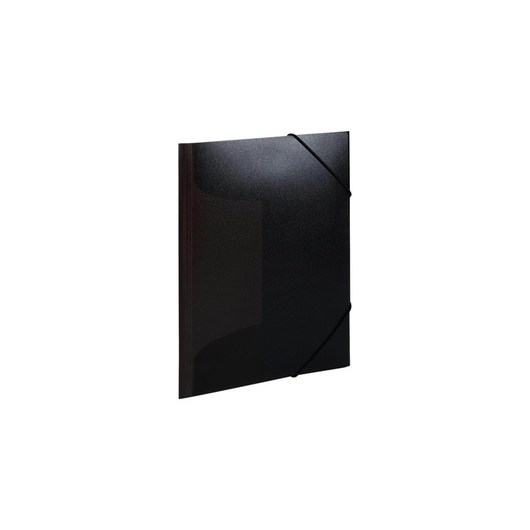 HERMA Elasticated folder A3 PP translucent black