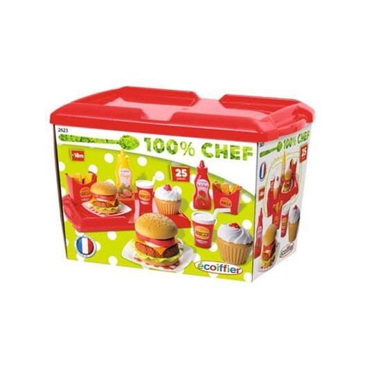Ecoiffier Hamburger Set