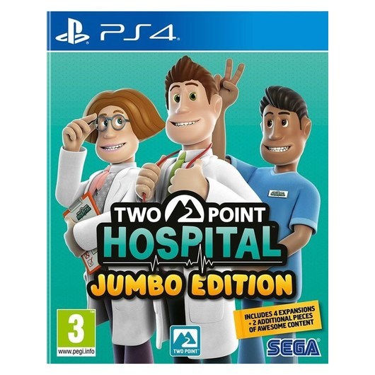 Two Point Hospital (Jumbo Edition) - Sony PlayStation 4 - Strategi