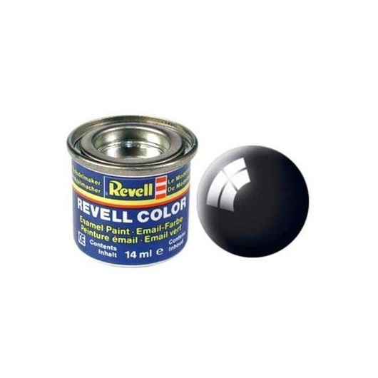 Revell enamel paint # 07-black Shiny