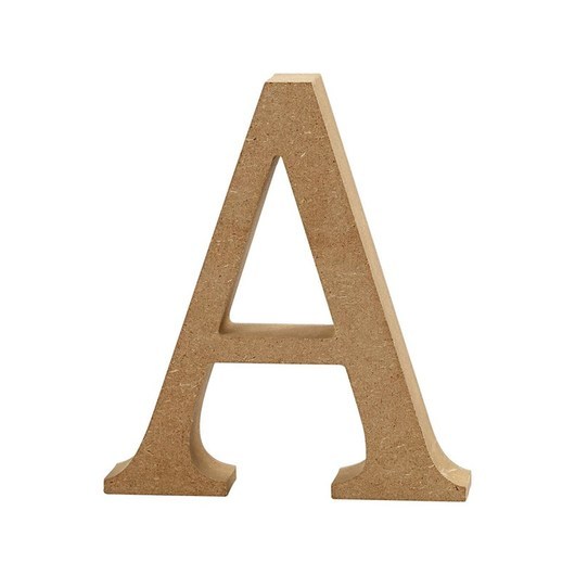 Creativ Company Letter A MDF 8cm 1pc.