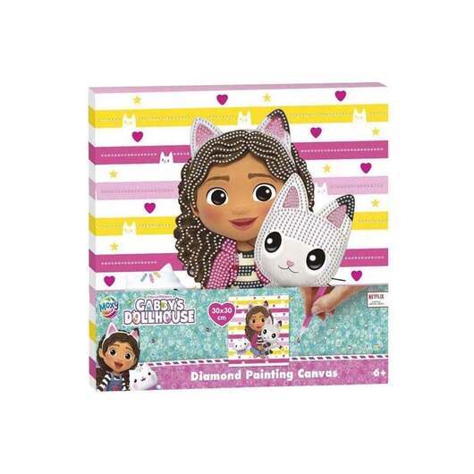 Creative Craft Group Gabby's Dollhouse - Diamond Painting Canvas - 30x30 cm