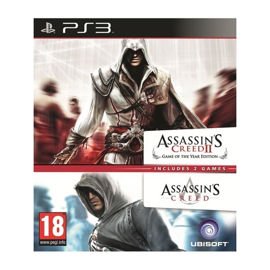 Assassin&apos;s Creed 1 &amp; 2 Compilation - Sony PlayStation 3 - Action / äventyr