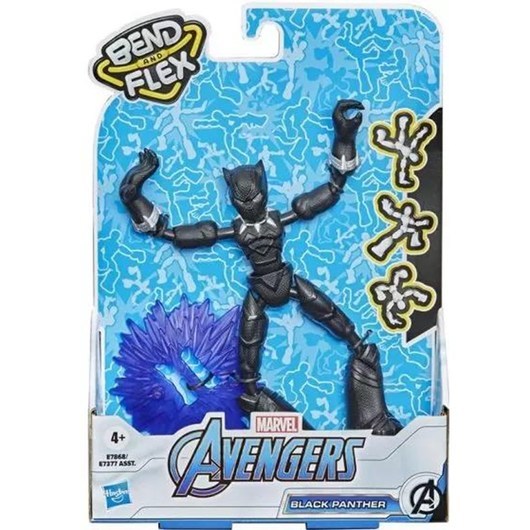 Hasbro Marvel: Avengers Bend and Flex Black Panther
