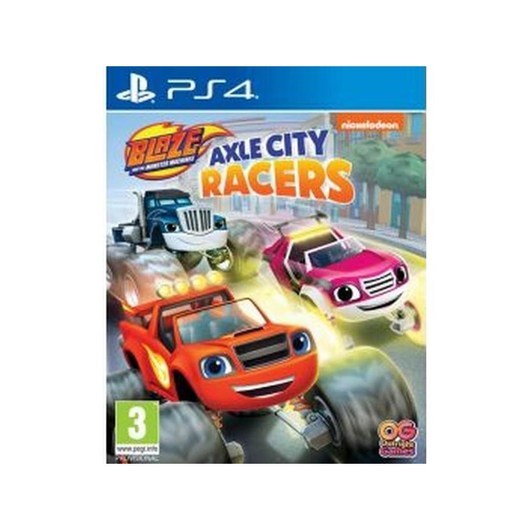 Blaze And The Monster Machines: Axle City Racers - Sony PlayStation 4 - Racing