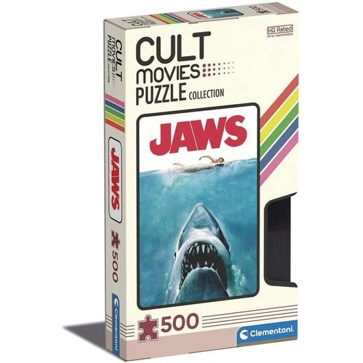 Clementoni 500 pcs High Quality Collection Cult Movies Jaws
