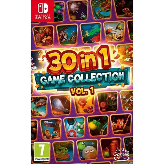 30-in-1 Game Collection: Vol. 1 (Code in a Box) - Nintendo Switch - Party