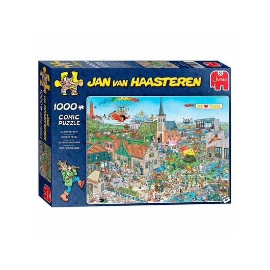 Jumbo Puzzle Jan van Haasteren - Island Retreat 1000