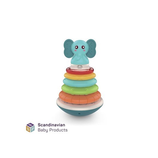 Scandinavian Baby Products Elepant Stacking Tower