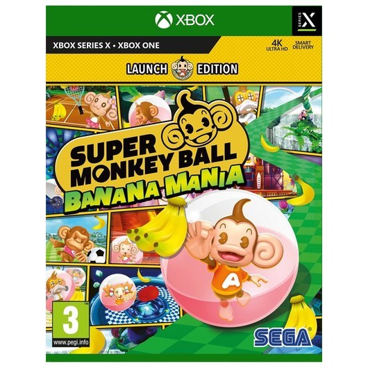 Super Monkey Ball: Banana Mania - Launch Edition - Microsoft Xbox One - Plattformsspelare