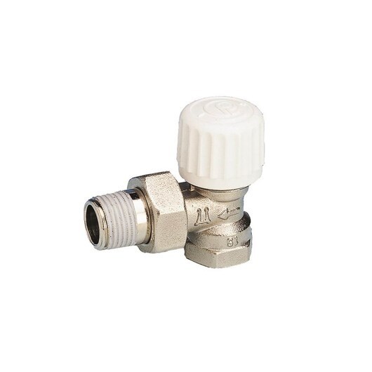 Pettinaroli Radiator valve angled 1/2"