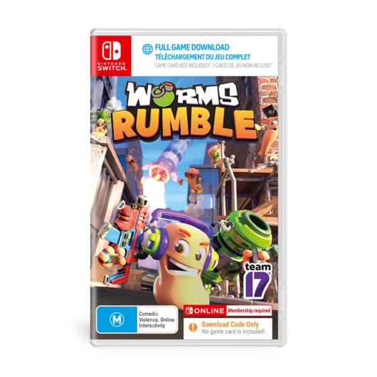 Worms Rumble (Code in a Box) - Nintendo Switch - Action