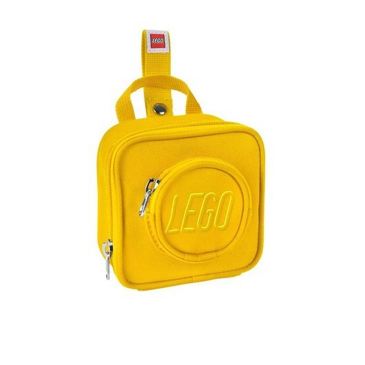 Euromic LEGO BRICK mini backpack yellow 10x10x6 cm 0.6L