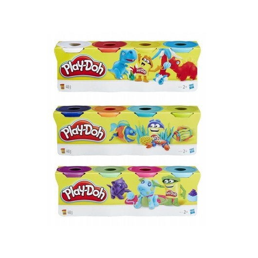 Hasbro Play-Doh - 4 Tubs