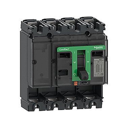 Schneider Electric Circuit breaker without current relay ComPacT NSX250B 25 kA at 415 VAC 50/60 Hz 250 A 4 poles