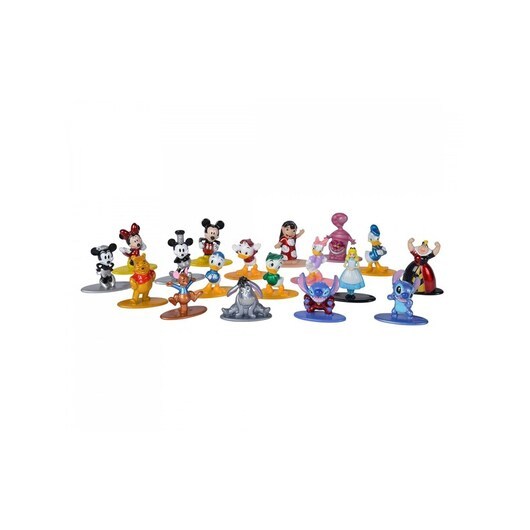 Jada Toys Disney Nano Wave 1 Collectible Figures 18pcs.
