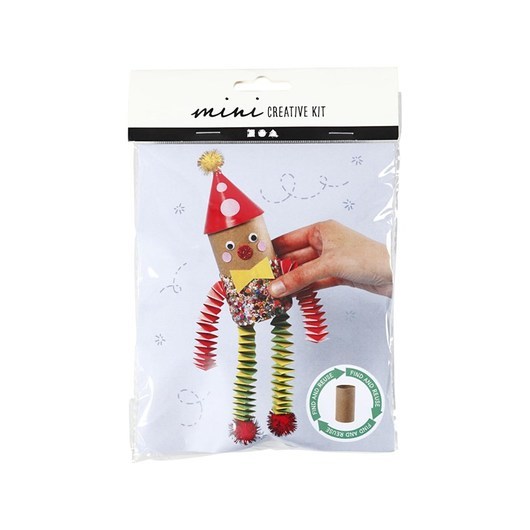 Creativ Company Mini Creative Kit Toilet Roll Clown