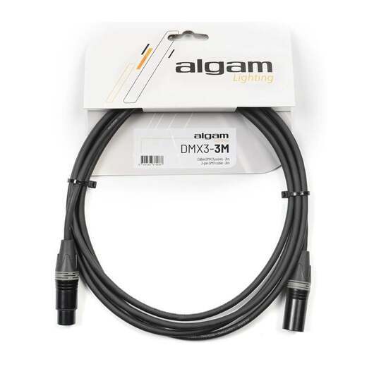 Algam Lighting DMX 3 Pin - 3 m.