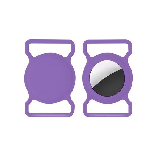Lippa Collar Holder for AirTag and Smart Finder - Purple