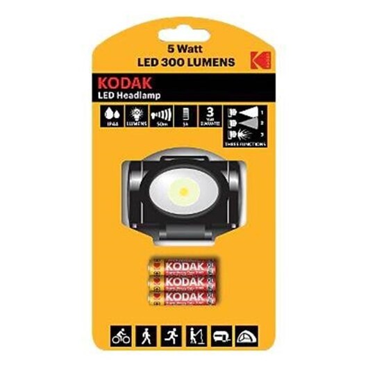 KODAK LED Headlamp 300 Lumen