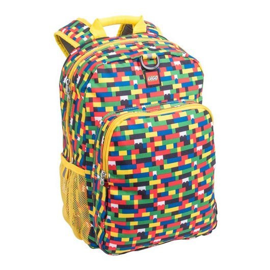 Euromic LEGO CLASSIC brick wall backpack 40x28x16 cm 14L