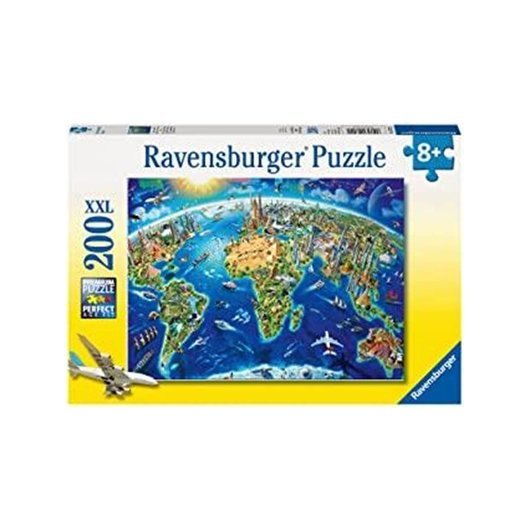 Ravensburger World Landmarks Map 200p
