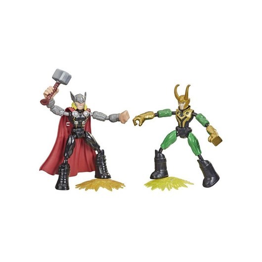 Hasbro Avengers - Bend and Flex Thor Vs Loki