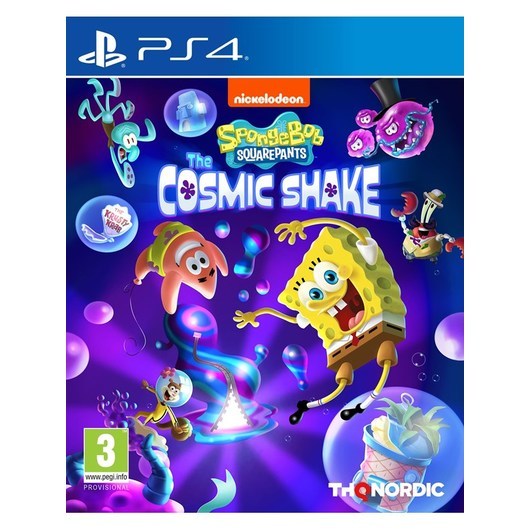 Spongebob Squarepants: The Cosmic Shake - Sony PlayStation 4 - Plattformsspelare