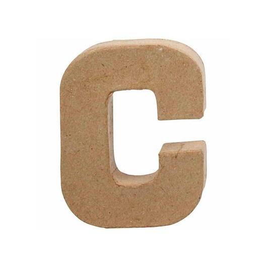 Creativ Company Letter Papier-mache Small - C