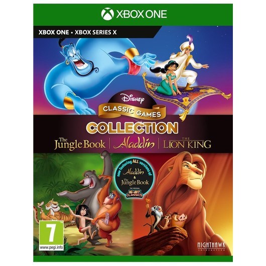 Disney Classic Games Collection: Aladdin The Lion King and The Jungle Book - Microsoft Xbox One - Plattformsspelare