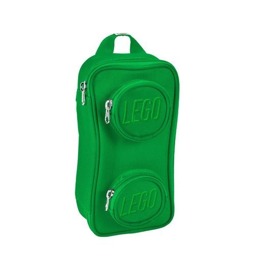 Euromic LEGO BRICK pouch green 20x10x6 cm 1.0L