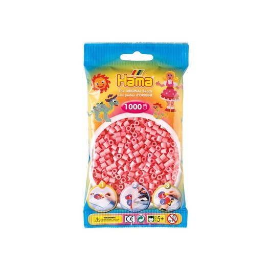 Hama Ironing beads-pink (06) 1000pcs.