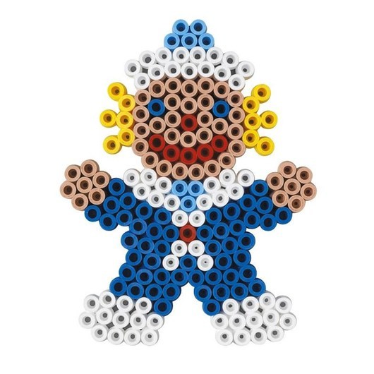 Hama Ironing Beads Pegboard-Maxi Clown