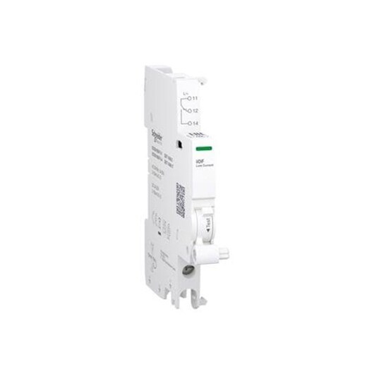 Schneider Electric Acti9 Signal contact iOF 1OC 2mA to 100mA for iC60 RCBO iC40 iCV40 screw terminal bottom 24...230V AC