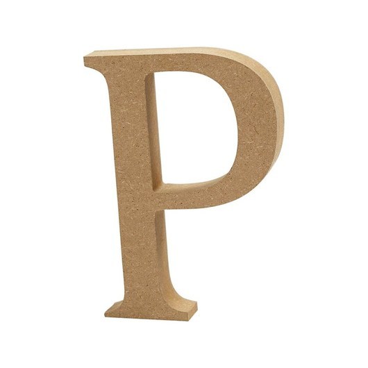 Creativ Company Letter P MDF 8cm 1pc.