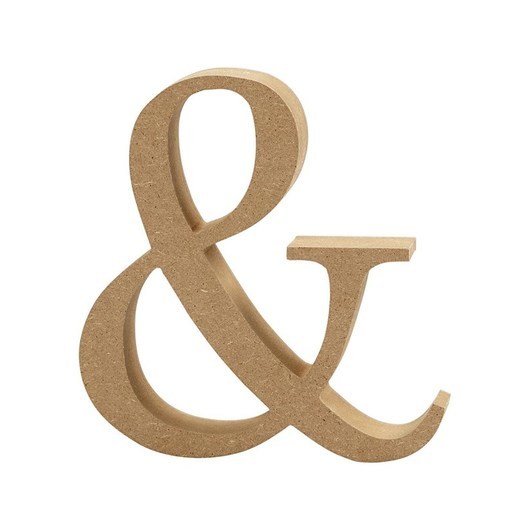 Creativ Company Symbol &amp; MDF 13cm 1pc.