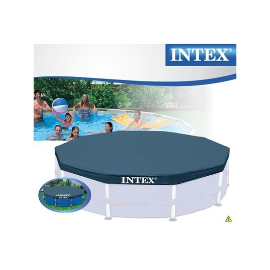 Intex Poolskydd 305cm till rund rörpool (Round Pool Cover)