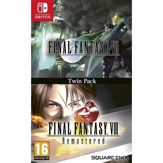 Final Fantasy VII &amp; Final Fantasy VIII Remastered - Nintendo Switch - RPG