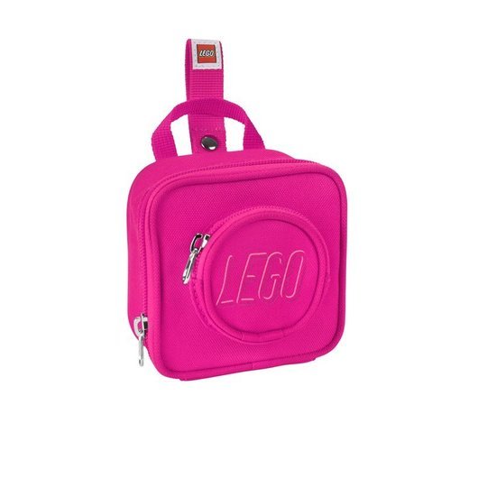 Euromic LEGO BRICK mini backpack pink 10x10x6 cm 0.6L