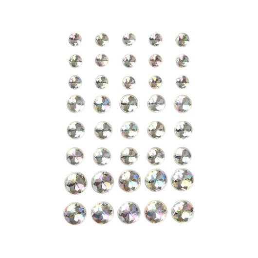 Creativ Company Rhinestones Crystal 6-8-10mm 40pcs.